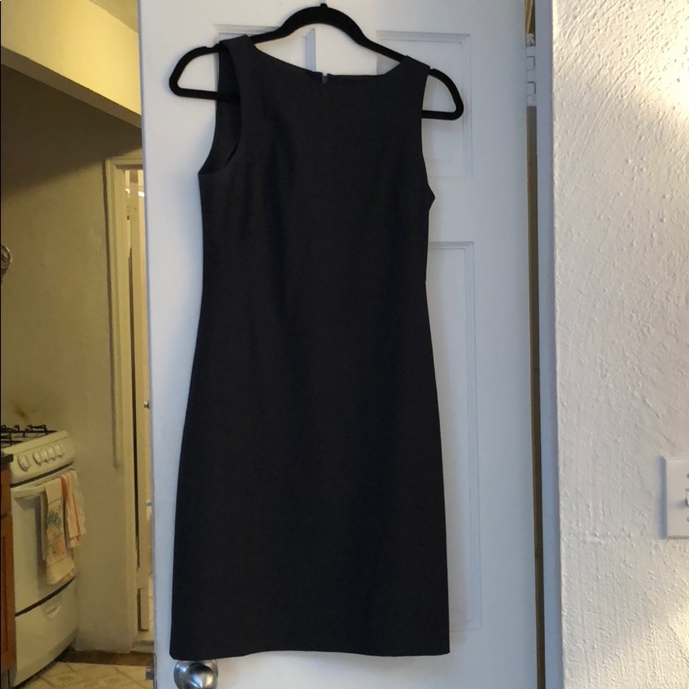 Theory suit dress dark gray